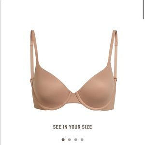 Skims Nude Bra